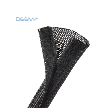 DEEM Erosion Resistant pet braided hook and loop cable wrap